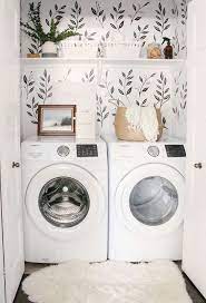 Laundry Room Home Inspiration Cute And Simple Wallpaper Ideas Spring Cleaning Home Renovation Idea Laundry Room Inspiration Washroom Decor Tiny Laundry Rooms