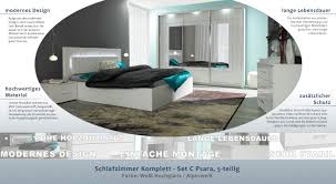 Sideboard basic wohnzimmer kommode weiß lackiert breite 210 cm. Schlafzimmer Komplett Set C Psara 5 Teilig Farbe Weiss Hochglanz Alpinweiss