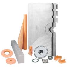 Schluter Kerdi Board Sn 12 In X 20 In Shower Niche Kb12sn305508a1 Pvc Shower Shower Kits Mold In Bathroom
