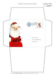 Since i plan on mailing them to the boys, i knew i needed to make sure the envelope was truly special as well. Printable Santa Letter Envelope Novocom Top