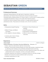 20+ best chief of staff resumes