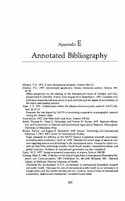 Develop an apa annotated bibliography by finding quality sources for your research and organizing them properly using our rules and examples. Appendix E Annotated Bibliography Scientific And Technological Cooperation Among Industrialized Countries The Role Of The United States The National Academies Press