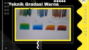 Anda bisa mengajarkan anak mewarnai dengan pewarna alami yang bisa dibut di rumah. Teknik Dasar Gradasi Warna Dengan Crayon Krayon Oil Pastel Gradation Technic Youtube