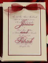 Ribbon Wedding Invitations By Schank Printing Inc Wedding Invitation Ribbon Wedding Invitations Wedding Cards