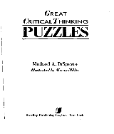 This volume contains a collection of logic puzzles, brain teasers, and encoded sequences intended to test the problem solving and deductive reasoning of characters and players, as well as two new adventures that connect these puzzles with original … Puzzles Predicaments And Perplexities Baixar Pdf De Docero Com Br