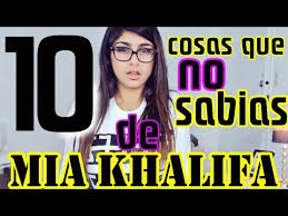 Hot amateurs gone wild in this censored, couple video. 10 Cosas Que No Sabias De Mia Khalifa