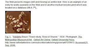 Citing Images In Mla 8th Citation Library Guides At