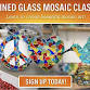 DIY Stained Glass Mosaic sun catcher @ Big Grove Brewery Iowa City