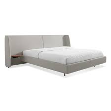 2k Hunker King Bed With Built In Side Tables Blu Dot Modern Bed Bed Furniture Bedroom Furniture