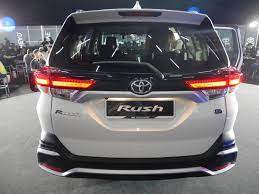 Rush terkini telah diberikan darisegi kosmetik yang memberikan imej yang kukuh tetapi sporti semetara mengekalkan bentuk moden dan tersendiri. Toyota Rush 2018 105ps Pacuan Roda Belakang Bermula Rm93k Mekanika