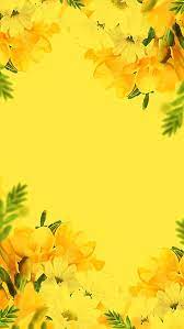 Yellow Floral Background H5 Floral Wallpaper Iphone Floral Background Yellow Flower Wallpaper