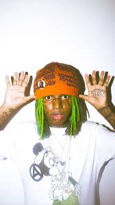 Pin By Demi On Zillakami Rapper Art Green Dreads White Aesthetic
