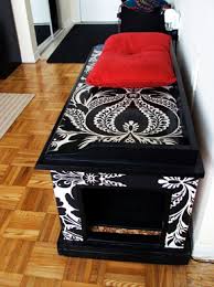 Next, attach two small window valances to a tension rod and. Hidden Litter Box 14 Ways To Hide It