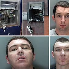 Gang who blew up cash machines jailed for 82 years