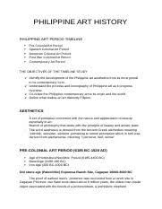 Although the research paper format is fairly standardized, writing guidelines may vary not only among academic institutions but also among individual professors. Philippine Art History Docx Philippine Art History Philippine Art Period Timeline Pre Colonial Art Period Spanish Colonial Art Period American Course Hero