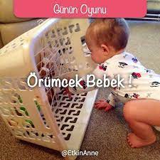 etkin anne on instagram sevgili anneler bugunun oyunu orumcek bebek camasir sepeti yesillik kurutucu veya evdeki delikl bebek bebek oyunlari bebek duyusal
