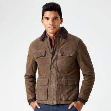 Men S Tenon Leather Field Jacket Timberland Us Store Field Jacket Leather Jacket Men Jackets