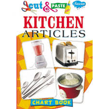 Cut Paste Chart Book Kitchen Articles 073 Manoj