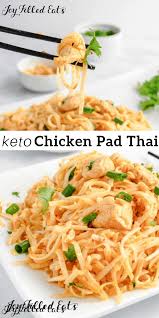 Keto Chicken Pad Thai Gluten Free Low Carb Dairy Free Thm S Keto Chicken Pad Thai Gluten Free Low Carb Dairy Free Grain Free Thm S Free Keto Recipes