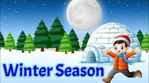 The name comes from an old germanic word that means 'time of water' and refers to the rain and snow of winter in middle and high latitudes. Winter Season Winter Season For Kindergarten Winter Season For Kids Seasons For Kids Winters Youtube
