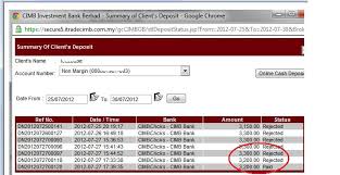 This special offer is only applicable when the money transferred into a cimb thai bank account is in thb, and has been sent. Fund Transfer To Itrade Cimb