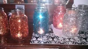 Pin By Bonnie Bradshaw On Diy Glitter Mason Jars Mason Jar Lanterns Jar Lanterns