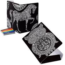 Du kannst dir auch mit deinem mandala bild einen kalender ausdrucken. Bea Swiss Velvet Art Mappen Pferd Und Eule 2 Stk