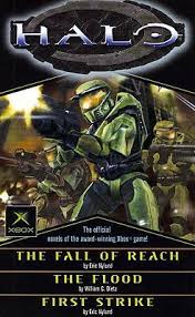The halo franchise is a tricky one to keep track of. Halo The Fall Of Reach The Flood First Strike By Eric S Nylund