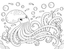 Free Printable Octopus Coloring Page Download It At Https Museprintables Com Download Coloring Page Octop Octopus Coloring Page Coloring Pages Fish Drawings
