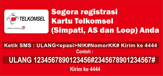 Registrasi Kartu Telkomsel Bettycollinselog
