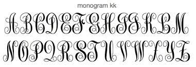 Download 25 Of The Best Monogram Fonts Happy Go Lucky