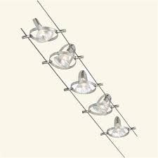 Tiella 800cbl5pn 5 Head Easy Kits Accent Cable Lighting Kit Track Lighting Kits Tech Lighting Cable Lighting