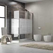 La doccia a filo pavimento senza piatto è ormai tra gli elementi più presenti nei bagni contemporanei. Cabina Doccia 160x70 Angolare Con Vetro Serigrafato Offerte Kamalu