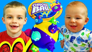 CHUCKLE BALL Fun Baby & Kids Games Toy Knock Out Challenge by DisneyCarToys  Herman DjMullikin