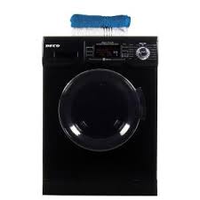 Merlot washer and dryer set. Deco 1 57 Cu Ft Merlot High Efficiency Vented Ventless Electric All In One Washer Dryer Combo Dc 4400 N M The Home Depot