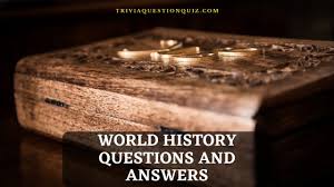 Do you have questions about navigating life with diabetes? 80 World History Questions And Answers With Twist Trivia Qq