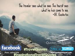 Best Travel Inspiration Quotes By G K Chesterton Quotes On Trav Authorstream
