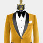 Golden Tie Tuxedos from www.gentlemansguru.com