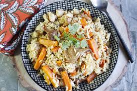 Riz Au Poulet A La Forestiere Cookeo En 2020 Riz Au Poulet Cookeo Recette Recette