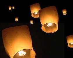 10 X Eco Friendly Sky Lanterns For Christmas New Years Eve Chinese New Year Weddings Parties 40cms 58 Flying Paper Lanterns Flying Lantern Paper Lanterns