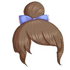 Freetoedit Gacha Hair Bun Topknot Highbun Bow Chiesuka Remixit Chibi Hair Drawing Hair Tutorial Cartoon Hair