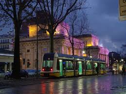 Luci Su Porta Venezia Milan Italy Milano Milan