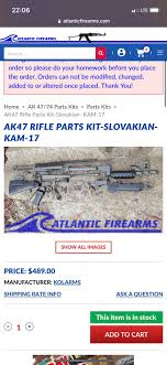 You will need the following to finish the project gas piston rivet, 7mm barrel pin, ak47 stamped receiver, barrel & magazine. Slovakian Parts Kit Ak47