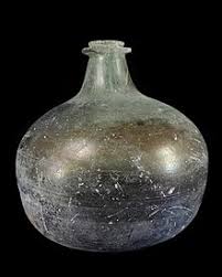 Glass blowing almost became a lost art with the demise of the roman empire. Glass Bottle Wikipedia