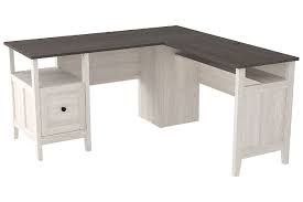 Choose traditional, modern designs or impressive executive desks. Dorrinson 2 Piece L Shaped Home Office Desk Ashley Furniture Homestore