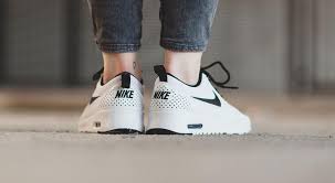 Each element of these striking shoes are designed for comfort and ease of movement, thanks to the cushioned sole and reinforced heel. Nike Wmns Air Max Thea White Black 599409 102 Afew Store