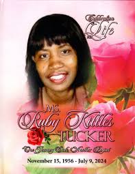 Ms. Ruby Kittles Tucker of 1208 Anna Road, Louisville, Georgia passed away,  July 9, 2024, at WellStar MCG, Augusta, Georgia. The Funeral service will  be held Thursday, July 18, 2024, at 11:00