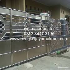 Apakah harus berbahan besi, tembok, kayu, atau stainless steel? Harga Pagar Minimalis Stainless Steel Content