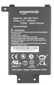 Amazon Kindle 499 Kindle 558 Kindle 7 Kindle 7Th Generation Kindle 8 Kindle  8Th Generation Kindle X Sy69Jl Wp63Gw Ereader Replacement Battery:  Batteryclerk.Ca