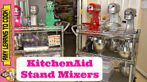 Are kitchenaid stand mixer attachments universal. Stand Mixer Storage Cart Kitchenaid Bosch Universal Breville Cuisinart Kenwood Youtube